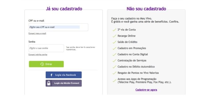 Como cancelar plano da Vivo