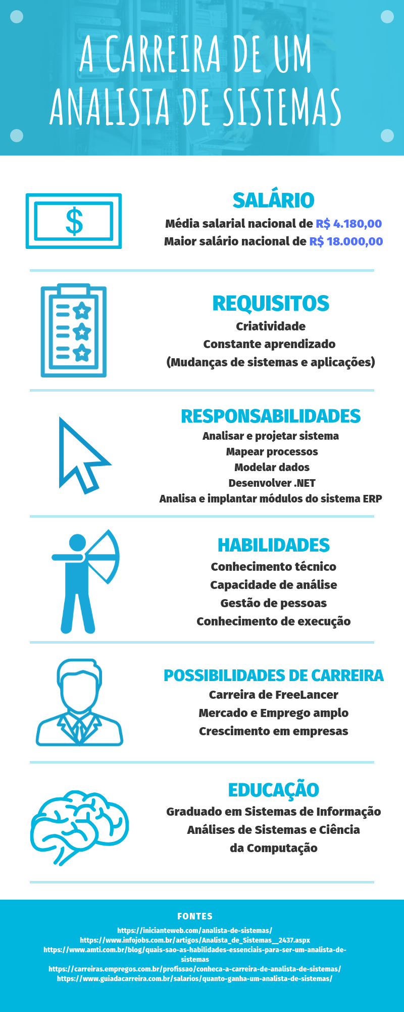 carreira analista de sistemas